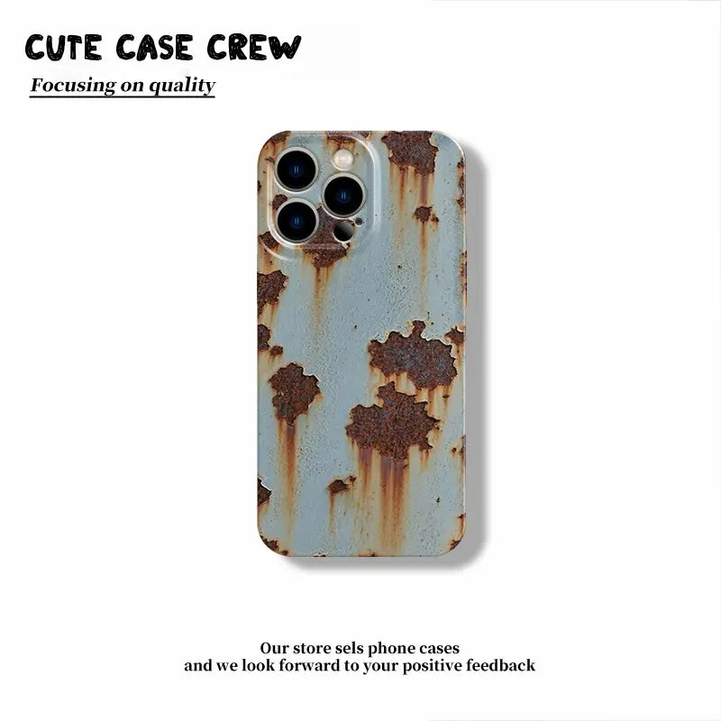 🔥 Today only: $14.99📱 Rusty Glossy Pattern iPhone Case