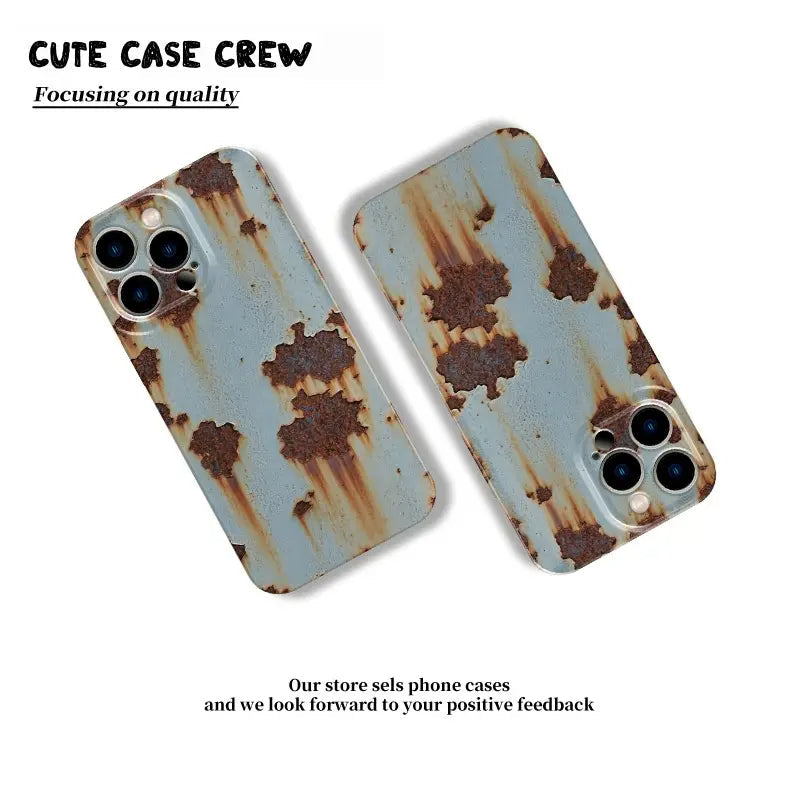 🔥 Today only: $14.99📱 Rusty Glossy Pattern iPhone Case
