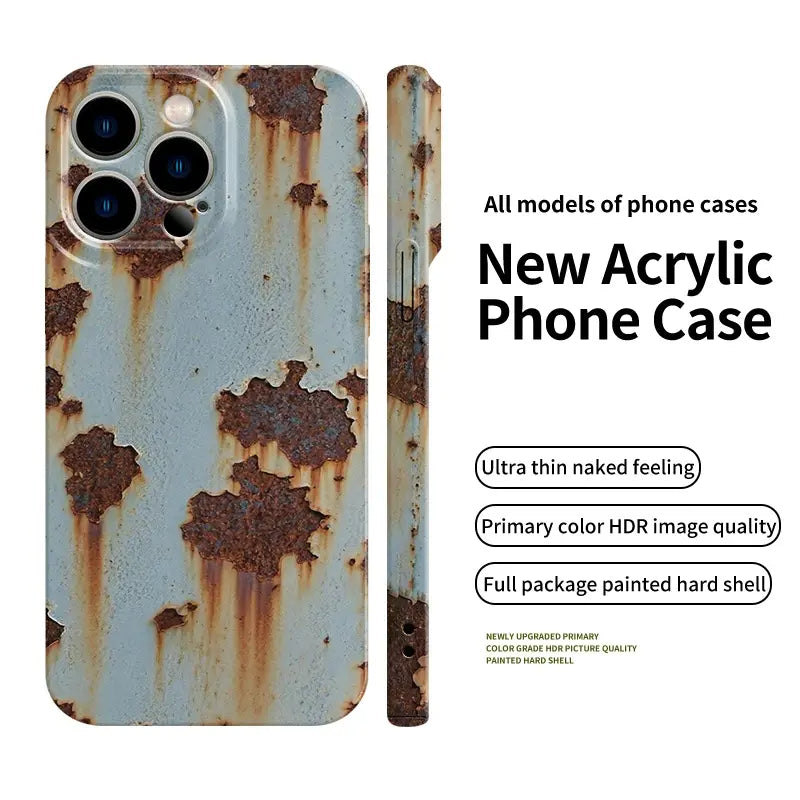 🔥 Today only: $14.99📱 Rusty Glossy Pattern iPhone Case
