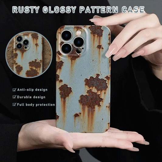 🔥 Today only: $14.99📱 Rusty Glossy Pattern iPhone Case